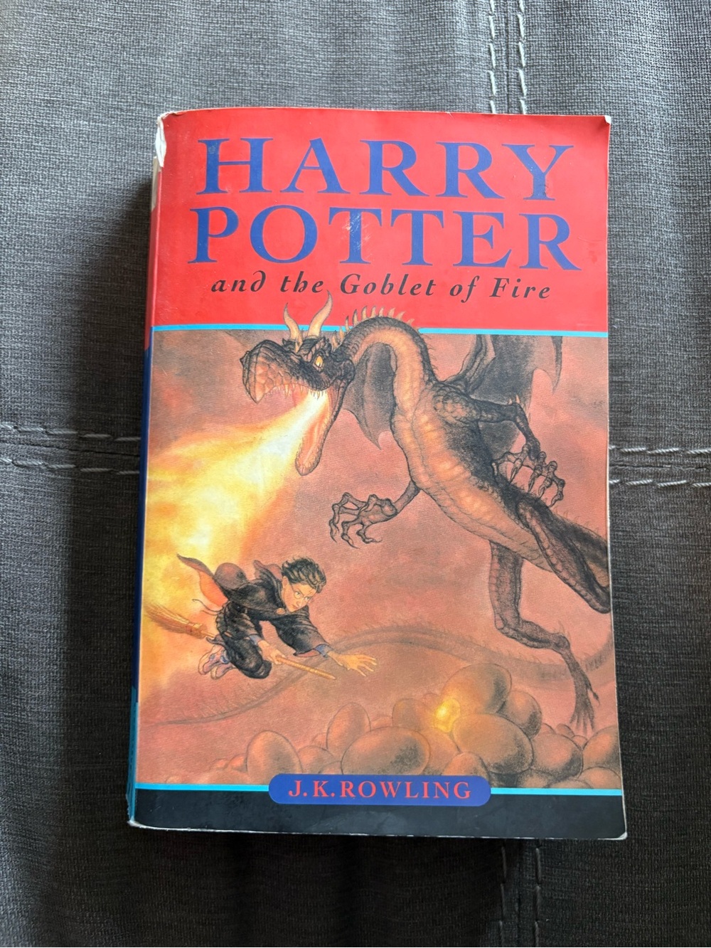 Harry Potter Goblet of Fire 2000 Canadian 1st Edition 1st Printing Paperback